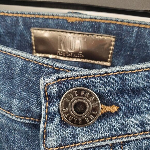 KUT From the Kloth Catherine Fab Ab Boyfriend Jeans Women Size 2 NWT - Picture 5 of 15